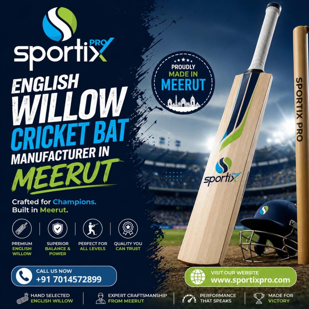 English Willow Cricket Bat In Meerut